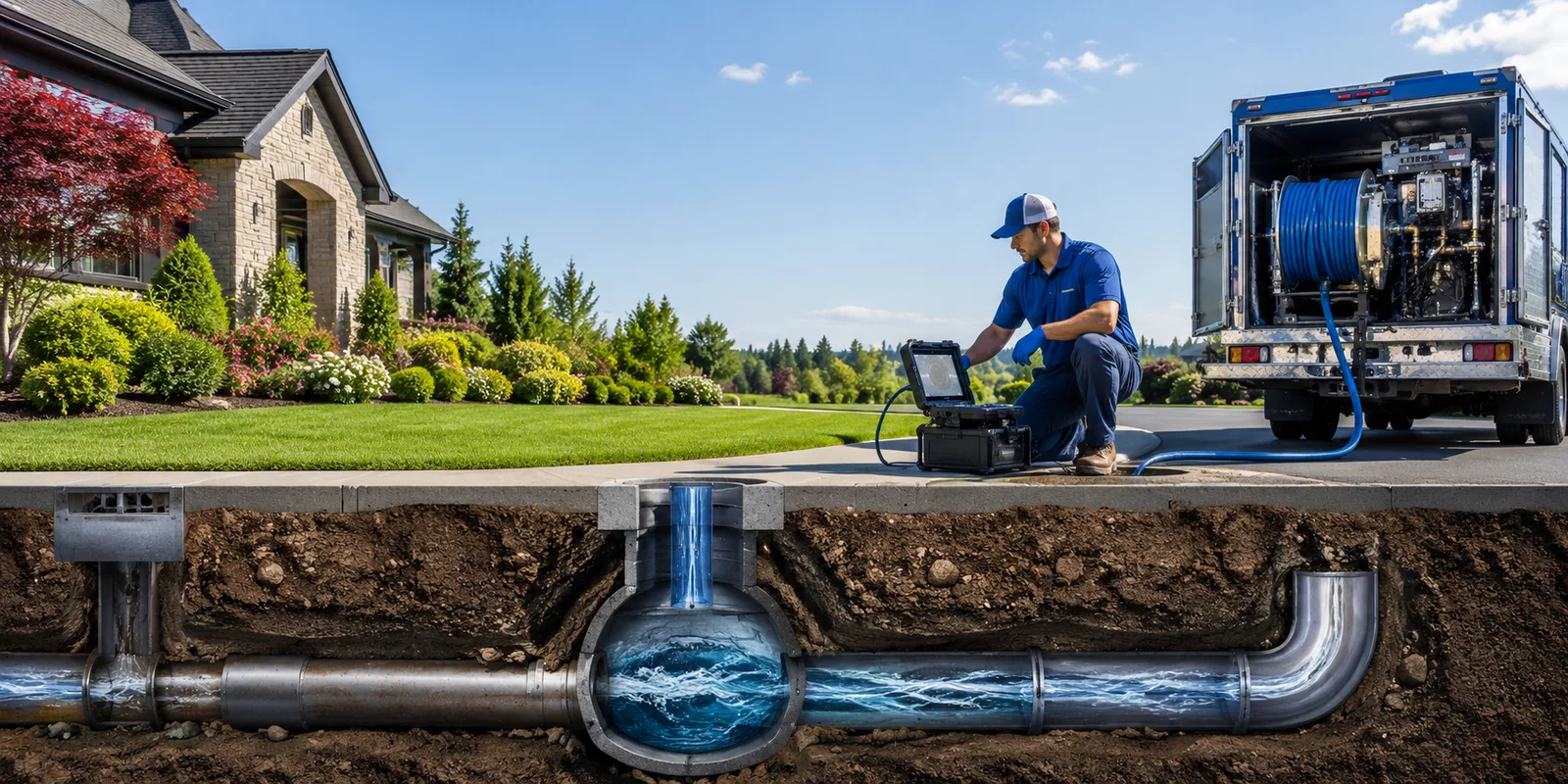 Drainage restoration information for Lake Linden, MI